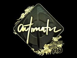 Sticker | autimatic (Gold) | Rio 2022