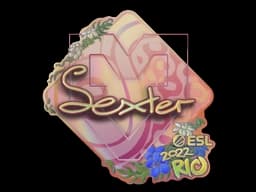 Sticker | dexter (Holo) | Rio 2022