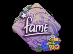 Sticker | fame | Rio 2022