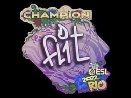 Sticker | FL1T (Champion) | Rio 2022