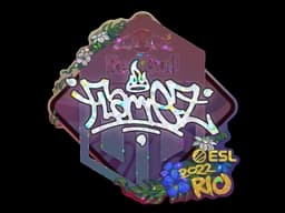 Sticker | FlameZ (Glitter) | Rio 2022