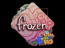 Sticker | frozen | Rio 2022