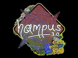 Sticker | hampus (Glitter) | Rio 2022