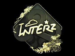 Sticker | interz (Gold) | Rio 2022