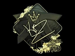 Sticker | KRIMZ (Gold) | Rio 2022