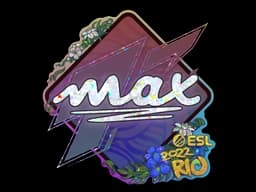 Sticker | max (Glitter) | Rio 2022