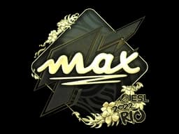 Sticker | max (Gold) | Rio 2022