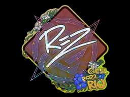 Sticker | REZ (Glitter) | Rio 2022