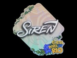 Sticker | S1ren | Rio 2022