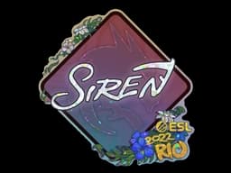 Sticker | S1ren (Glitter) | Rio 2022