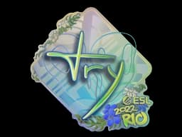 Sticker | TRY (Holo) | Rio 2022