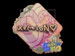 Sticker | xertioN (Holo) | Rio 2022