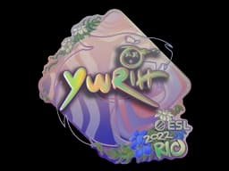 Sticker | yuurih (Holo) | Rio 2022