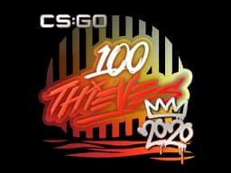 Sticker | 100 Thieves | 2020 RMR