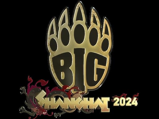 Sticker | BIG (Gold) | Shanghai 2024