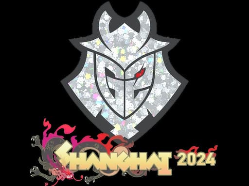 Sticker | G2 Esports (Glitter) | Shanghai 2024