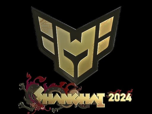 Sticker | HEROIC (Gold) | Shanghai 2024