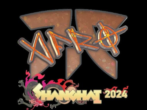 Sticker | afro (Glitter) | Shanghai 2024