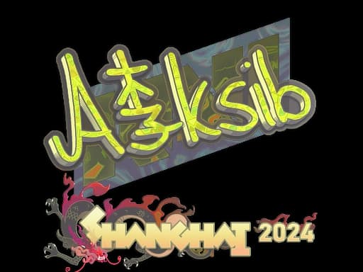 Sticker | Aleksib (Holo) | Shanghai 2024