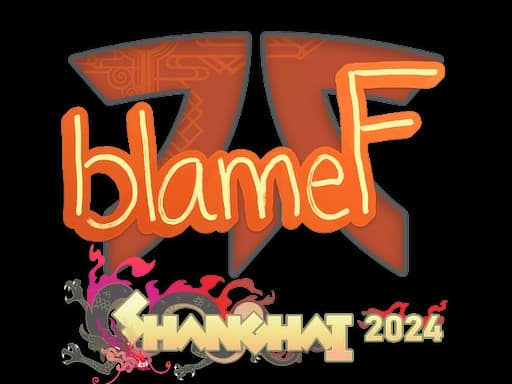 Sticker | blameF | Shanghai 2024