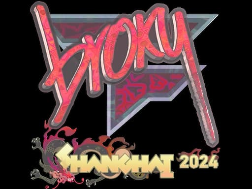 Sticker | broky (Holo) | Shanghai 2024