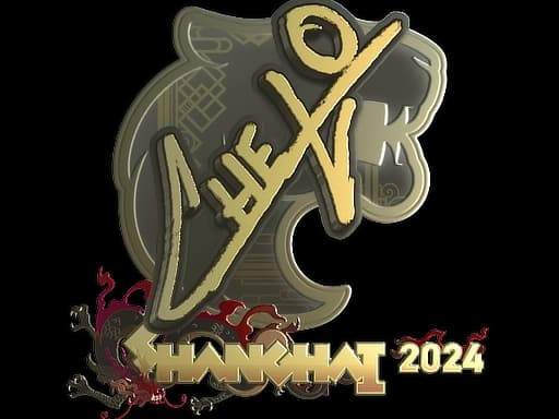 Sticker | chelo (Gold) | Shanghai 2024