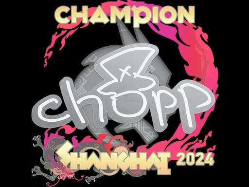 Sticker | chopper (Champion) | Shanghai 2024