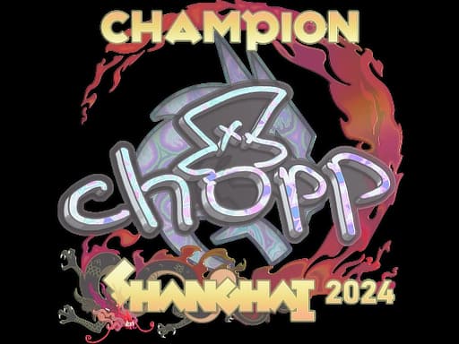 Sticker | chopper (Holo, Champion) | Shanghai 2024