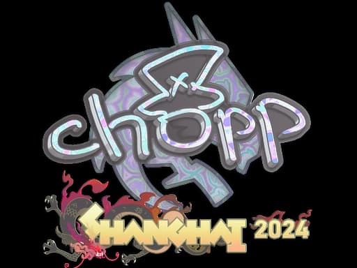 Sticker | chopper (Holo) | Shanghai 2024