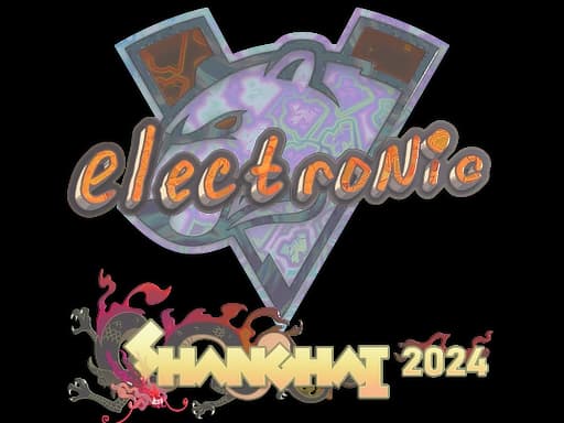 Sticker | electronic (Holo) | Shanghai 2024