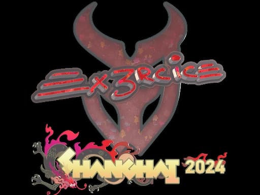 Sticker | Ex3rcice (Glitter) | Shanghai 2024