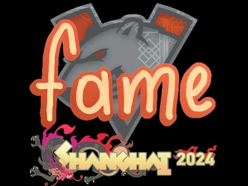 Sticker | fame | Shanghai 2024