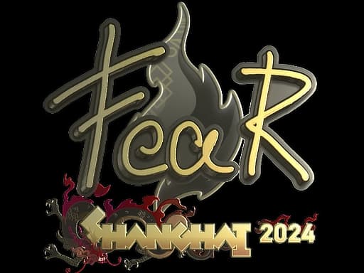 Sticker | fEAR (Gold) | Shanghai 2024