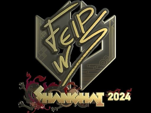 Sticker | felps (Gold) | Shanghai 2024