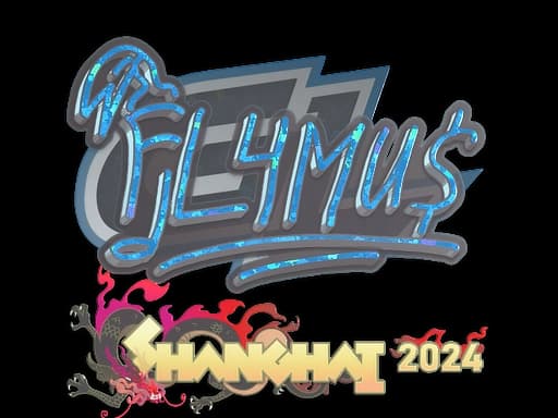 Sticker | FL4MUS (Glitter) | Shanghai 2024