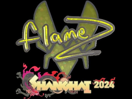 Sticker | FlameZ (Glitter) | Shanghai 2024