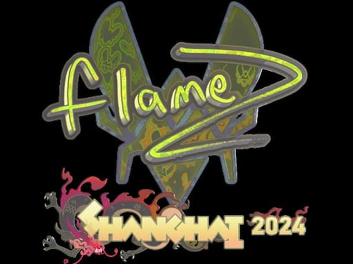 Sticker | FlameZ (Holo) | Shanghai 2024