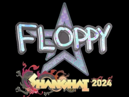 Sticker | floppy (Holo) | Shanghai 2024