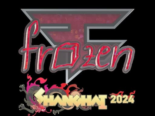 Sticker | frozen (Glitter) | Shanghai 2024