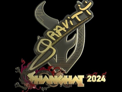 Sticker | Graviti (Gold) | Shanghai 2024