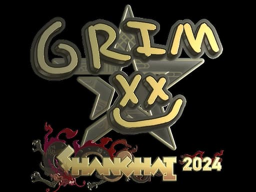 Sticker | Grim (Gold) | Shanghai 2024