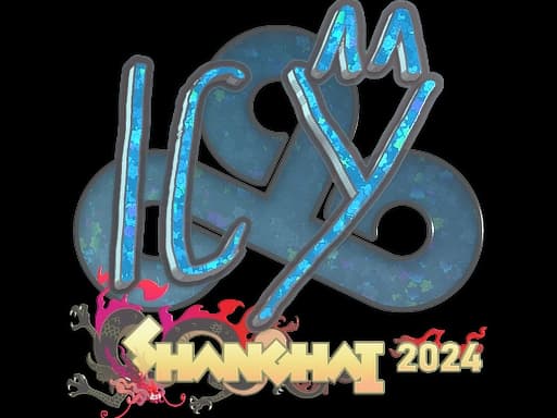 Sticker | ICY (Glitter) | Shanghai 2024