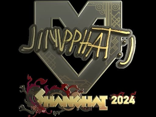 Sticker | Jimpphat (Gold) | Shanghai 2024