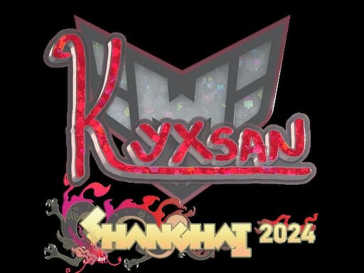 Sticker | kyxsan (Glitter) | Shanghai 2024