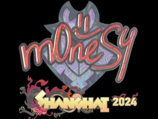 Sticker | m0NESY (Holo) | Shanghai 2024