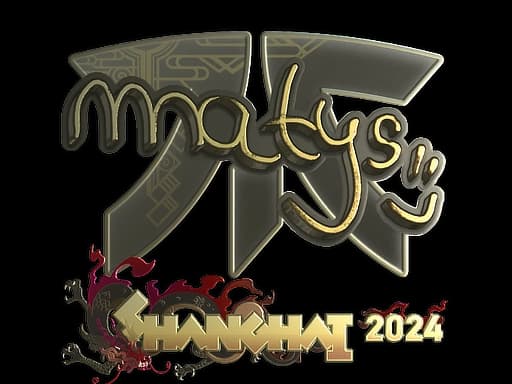 Sticker | MATYS (Gold) | Shanghai 2024