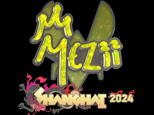 Sticker | mezii (Glitter) | Shanghai 2024