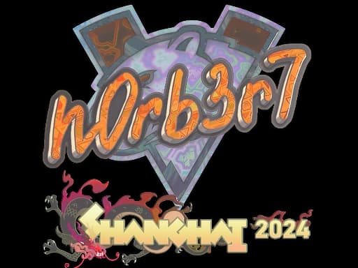 Sticker | n0rb3r7 (Holo) | Shanghai 2024