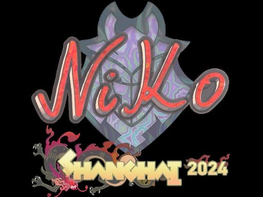 Sticker | NiKo (Holo) | Shanghai 2024