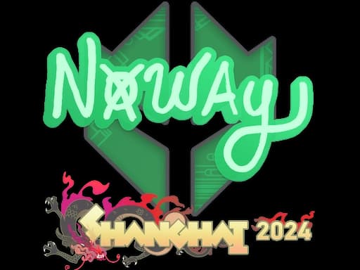 Sticker | noway | Shanghai 2024